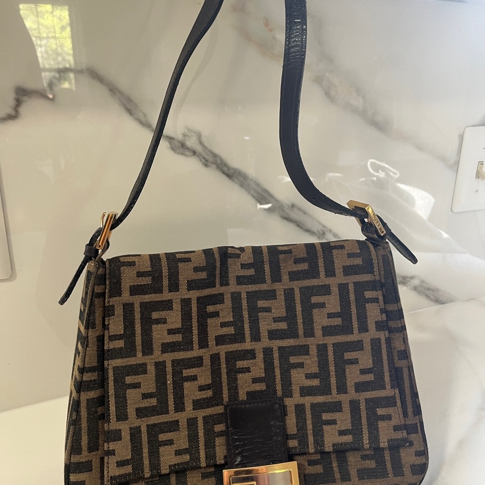 Fendi Zucca Mama Baguette